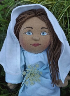 Blessed Virgin Mary doll